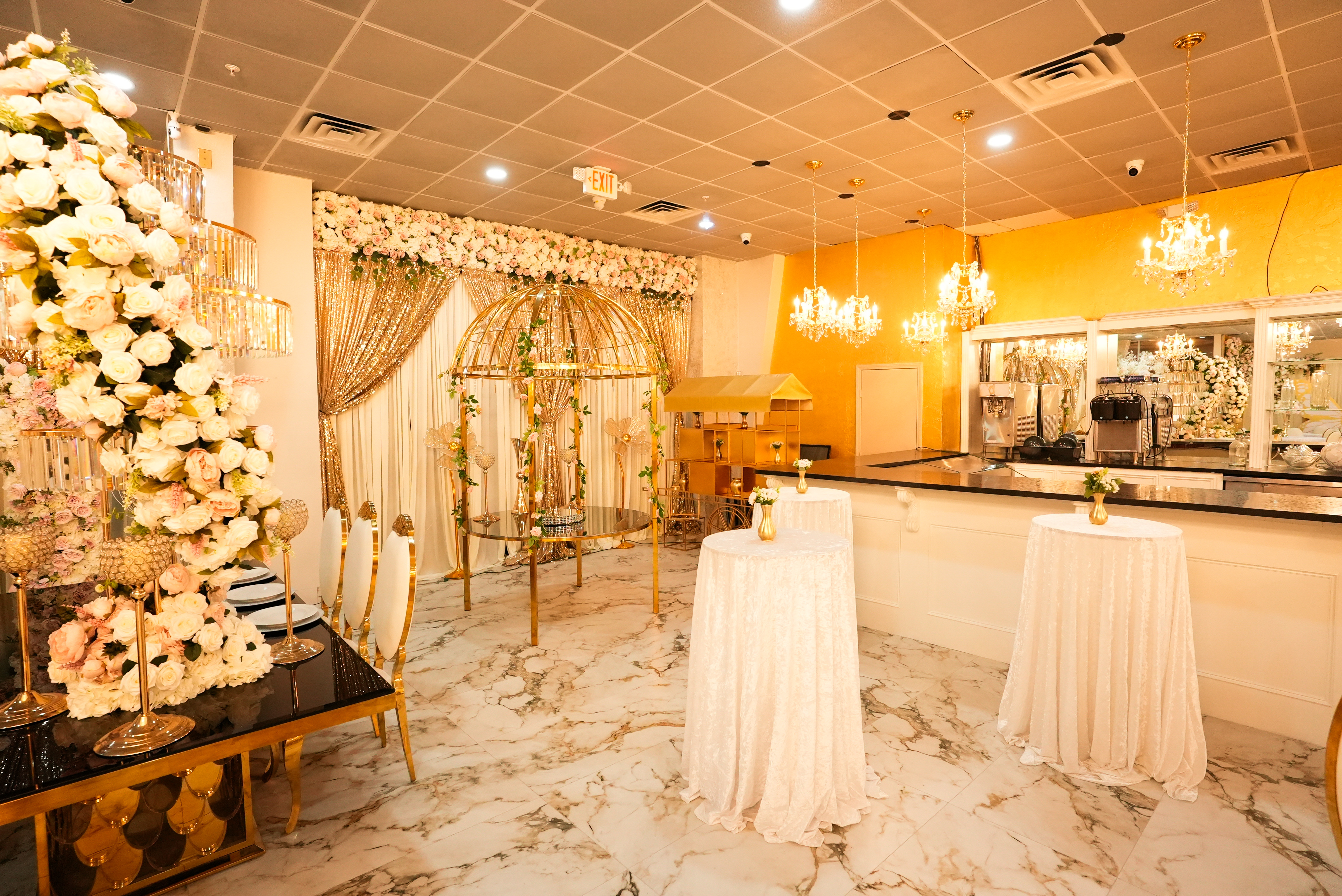 Luxury celebration space