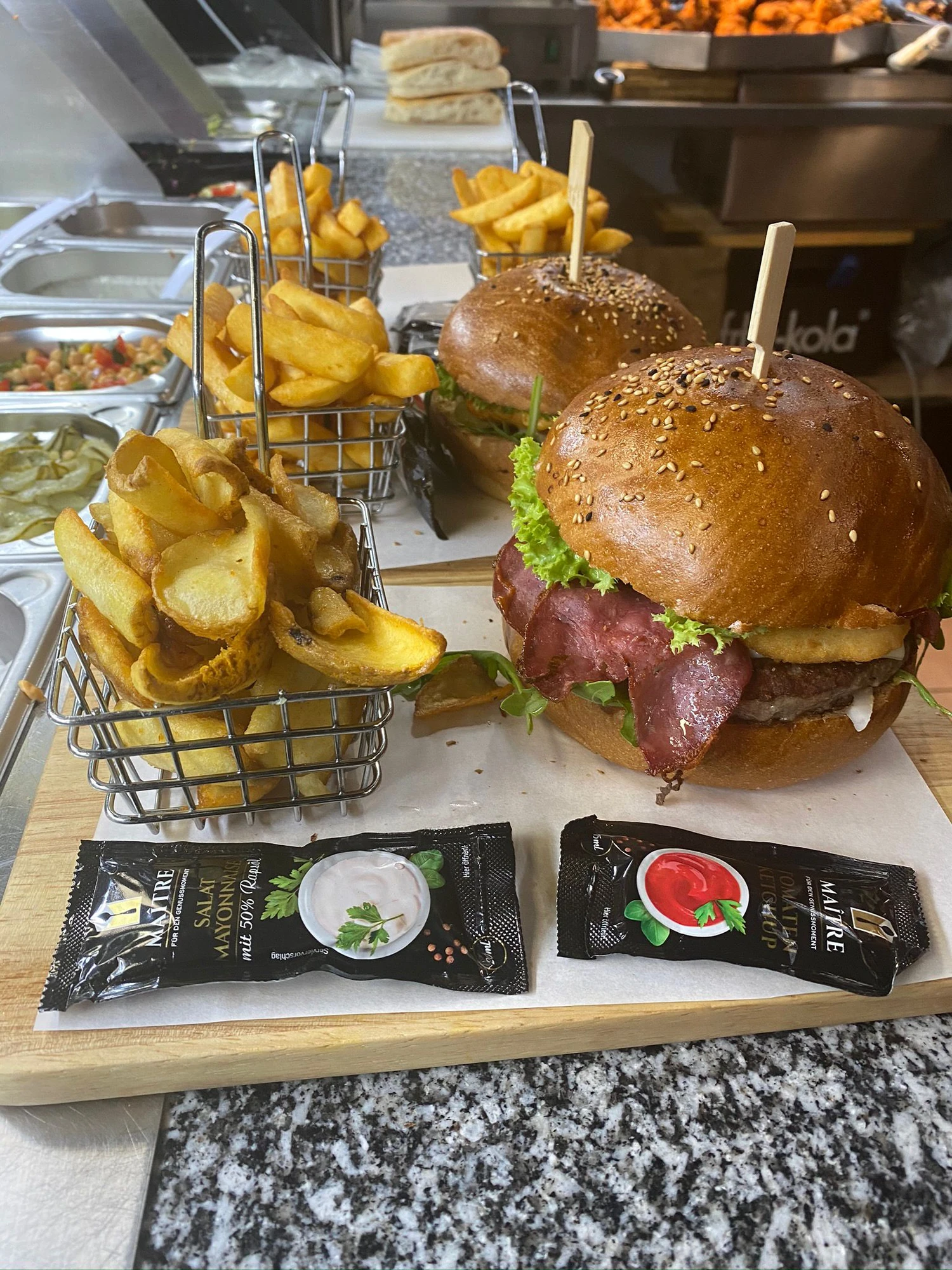 Doyum Burgerbote Menü und Ambiente Hannover