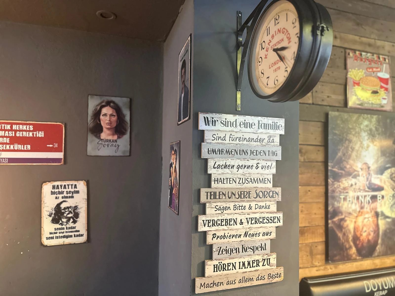 Doyum Burgerbote Menü und Ambiente Hannover