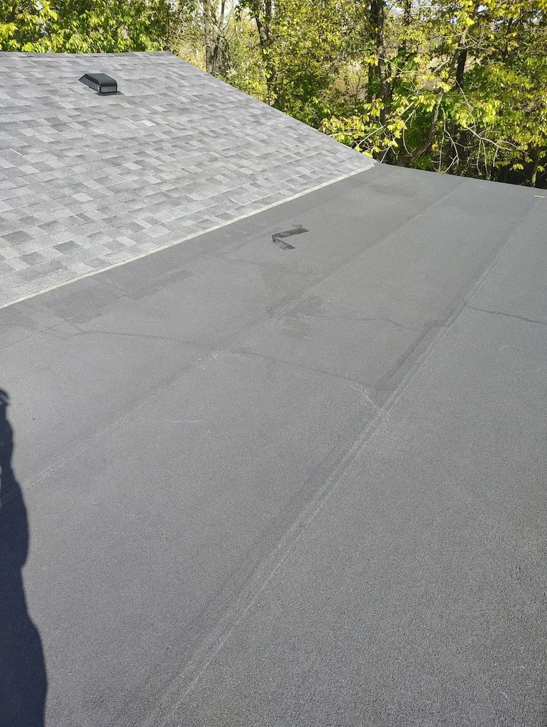 Completed roofing project by Rivera's Roofing LLC, Dayton, Ohio