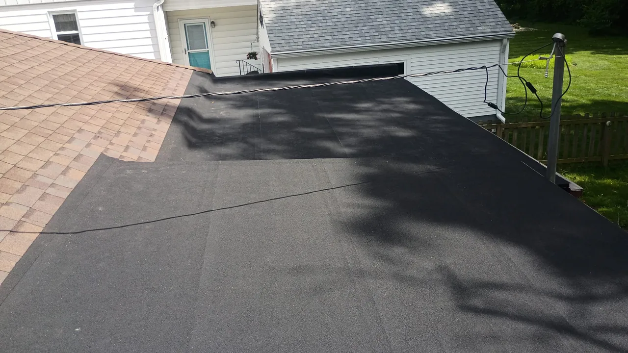 Completed roofing project by Rivera's Roofing LLC, Dayton, Ohio