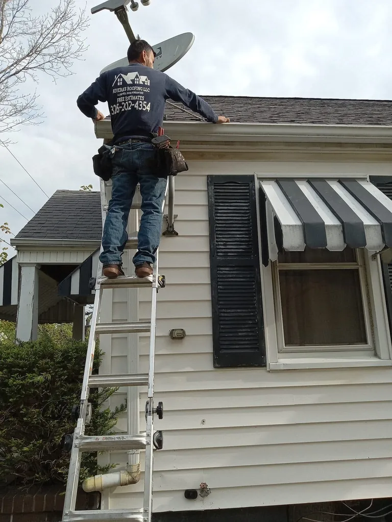 Completed roofing project by Rivera's Roofing LLC, Dayton, Ohio
