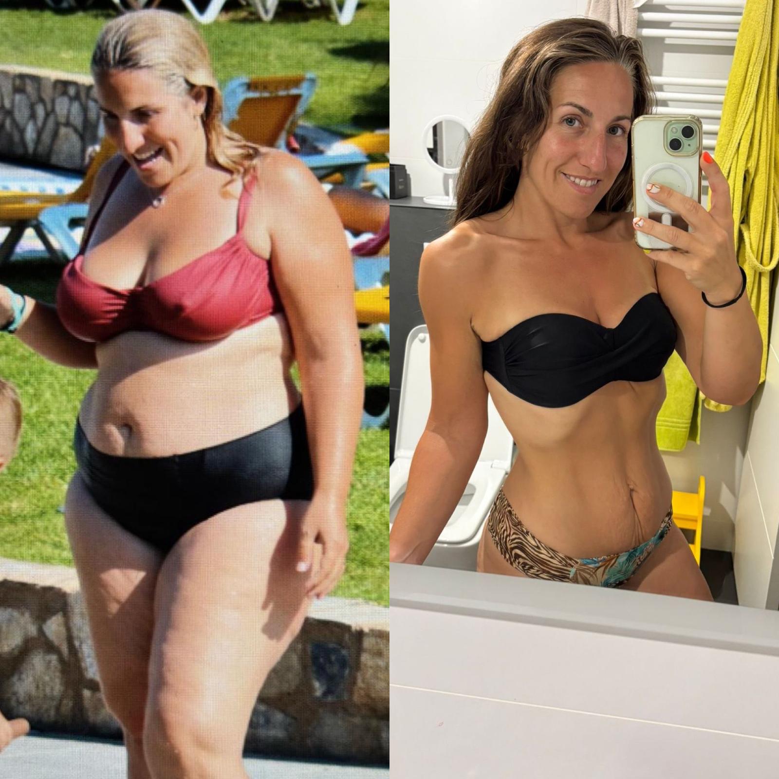 Inés — antes y después 2