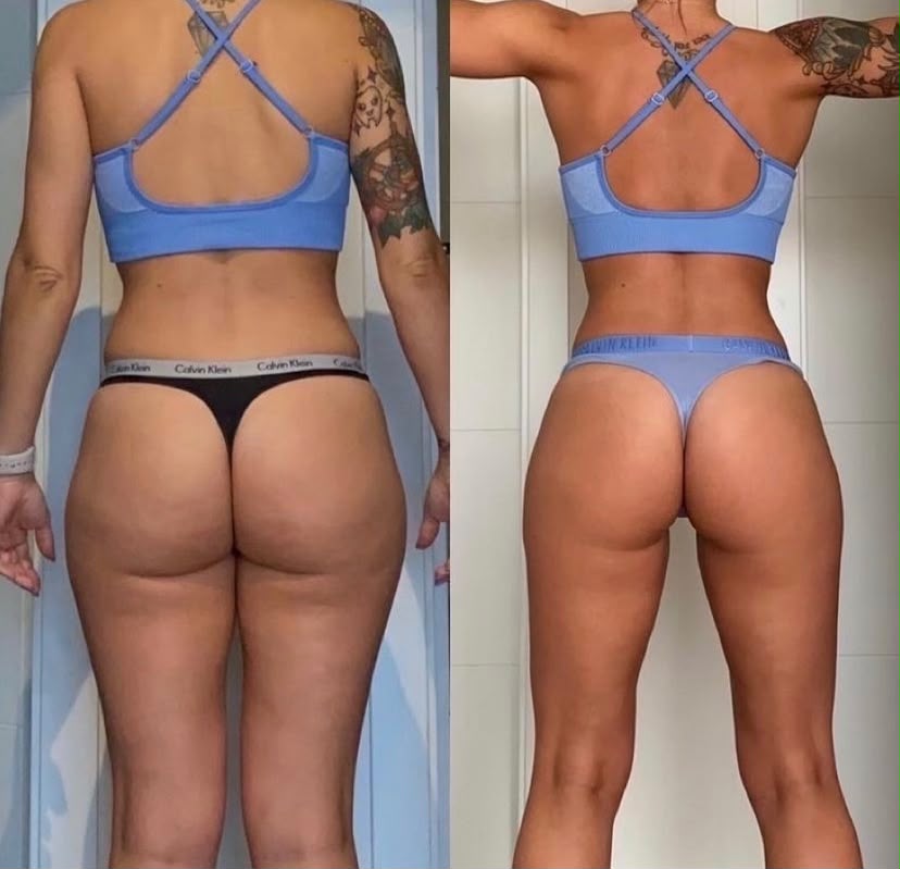 Transformación 90 días — clienta Real Fit Woman