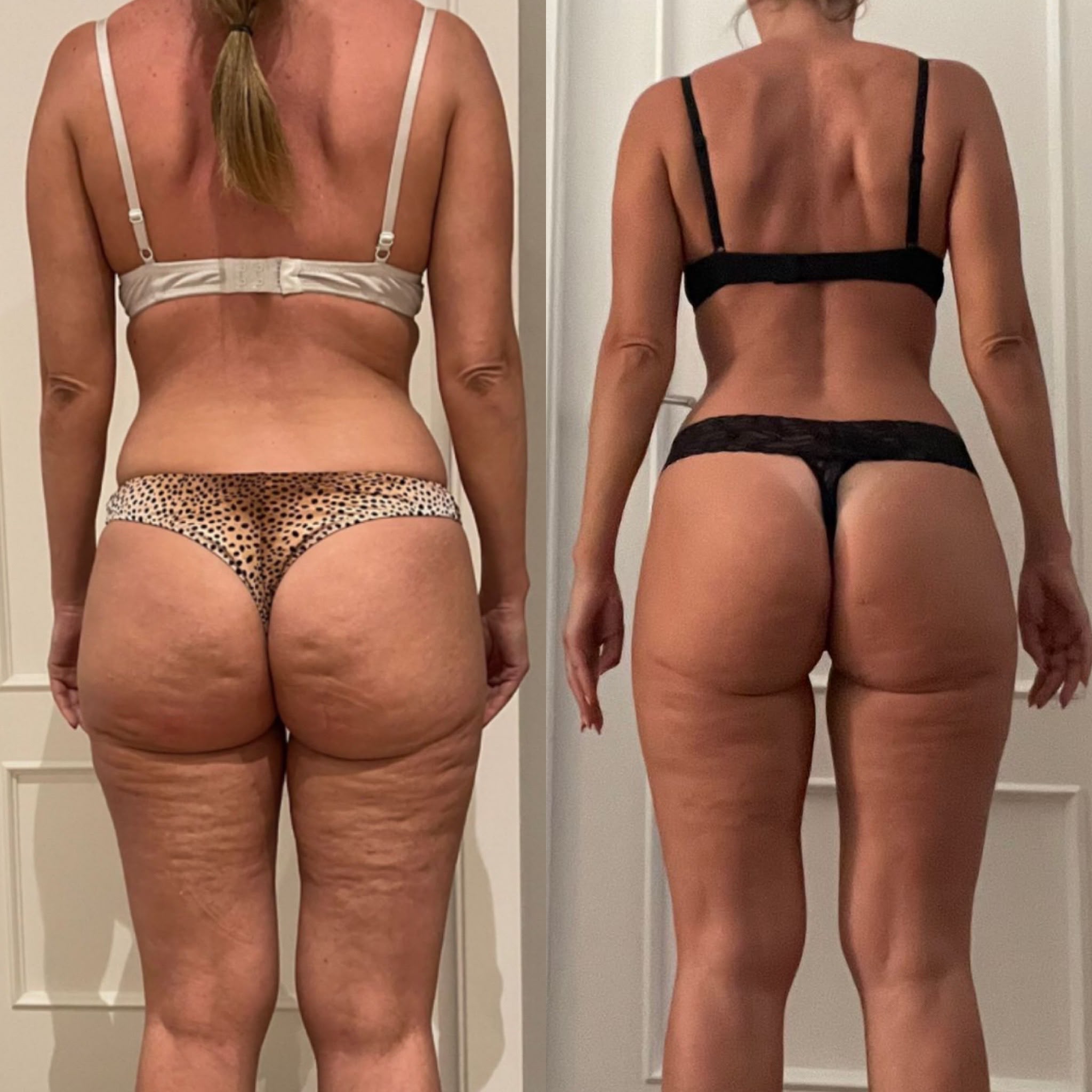 Transformación 90 días — clienta Real Fit Woman