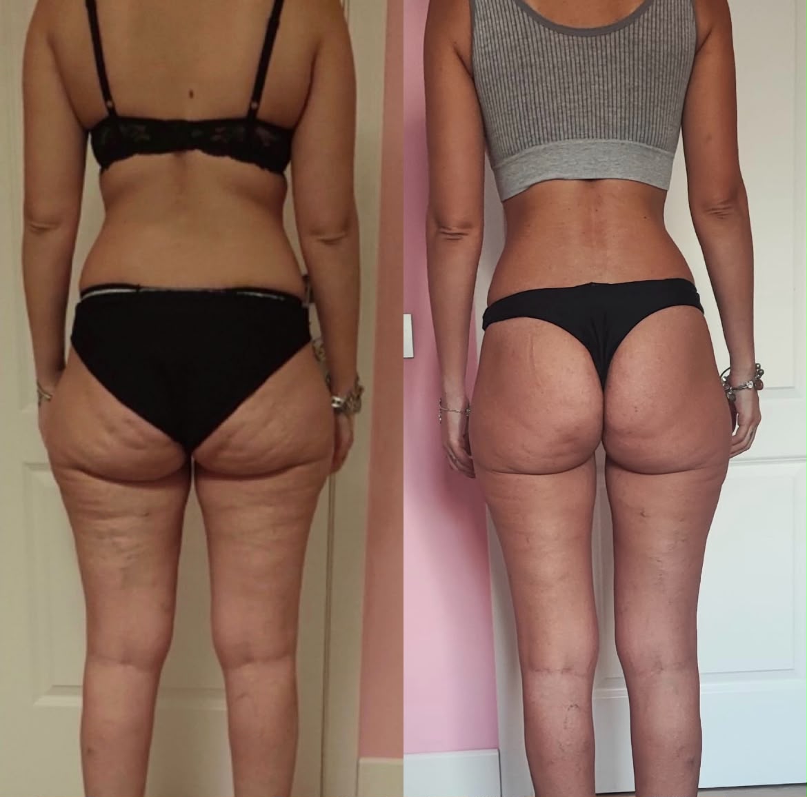 Transformación 90 días — clienta Real Fit Woman
