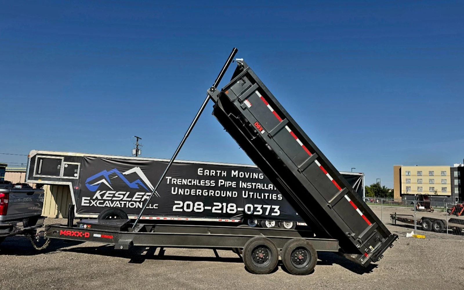 Deckover Dump Trailer