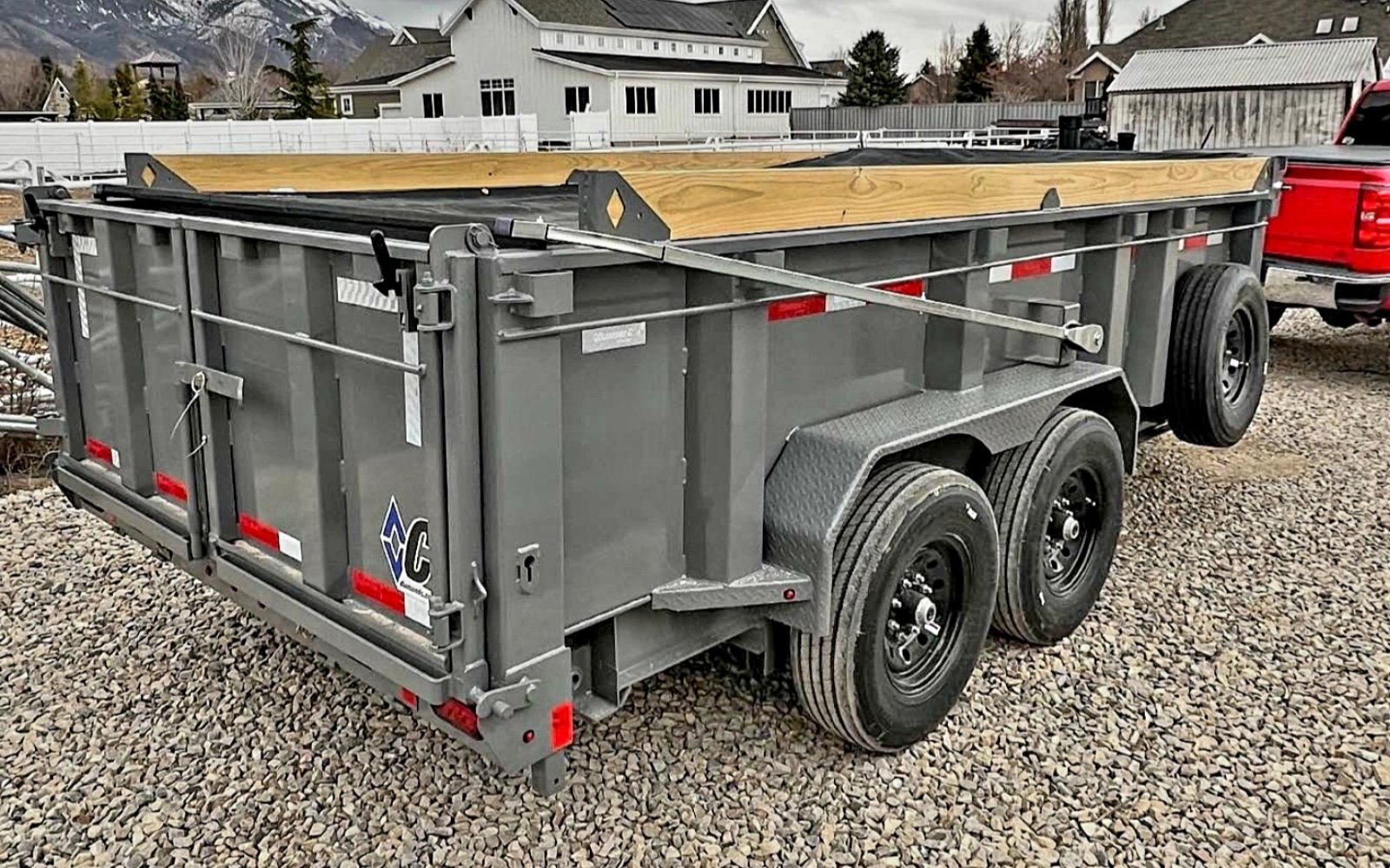 2024 Diamond C LPT207 7'x14'