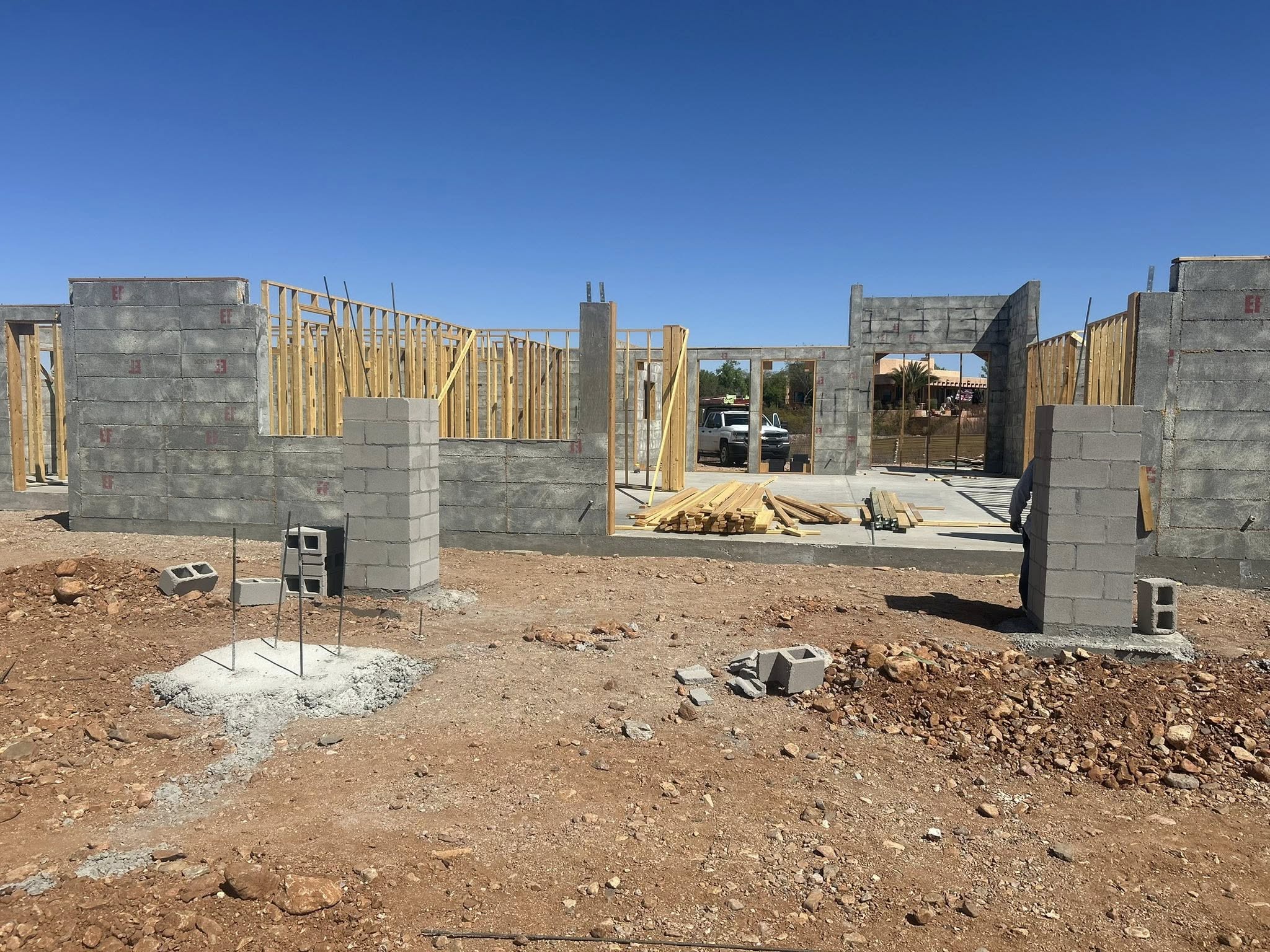 Desert Estate Framing 1