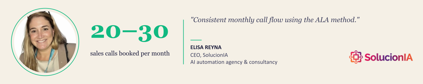 Client testimonial