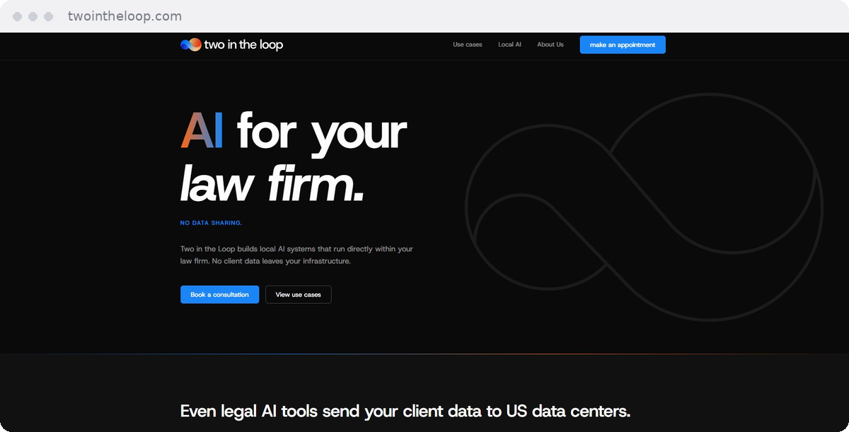 Two in the Loop website