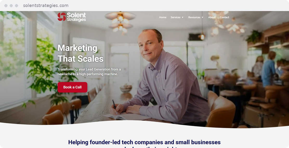 Solent Strategies website