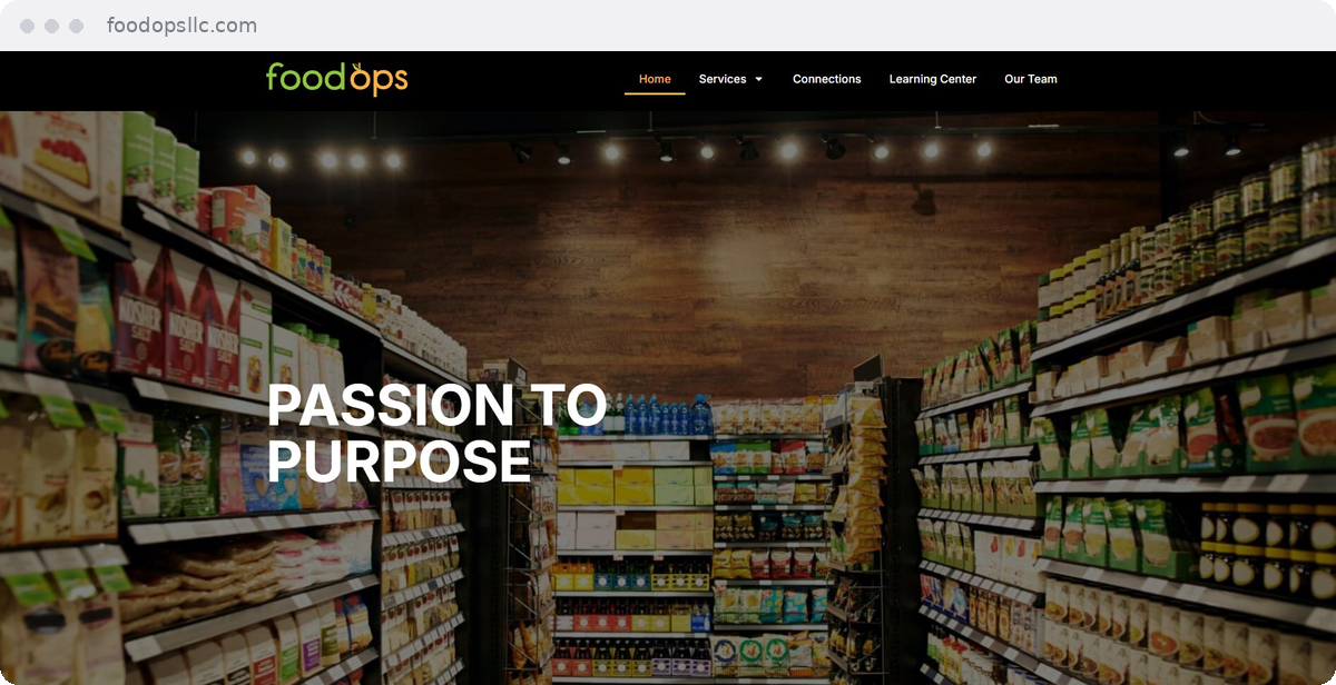 FoodOps website