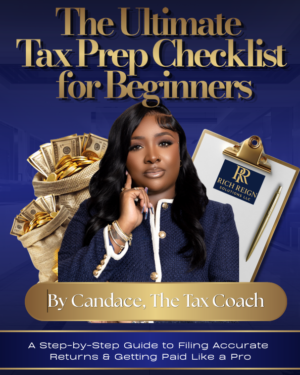 The Ultimate Tax Prep Checklist for Beginners — By Candace, The Tax Coach