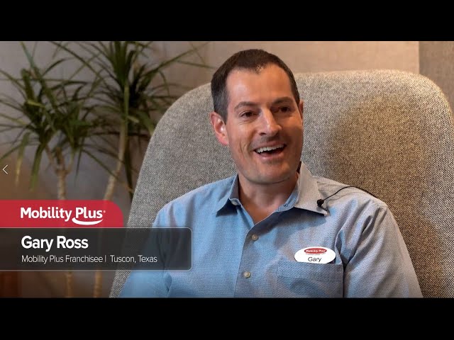 Gary Ross, 26-year Navy veteran and Mobility Plus franchise owner