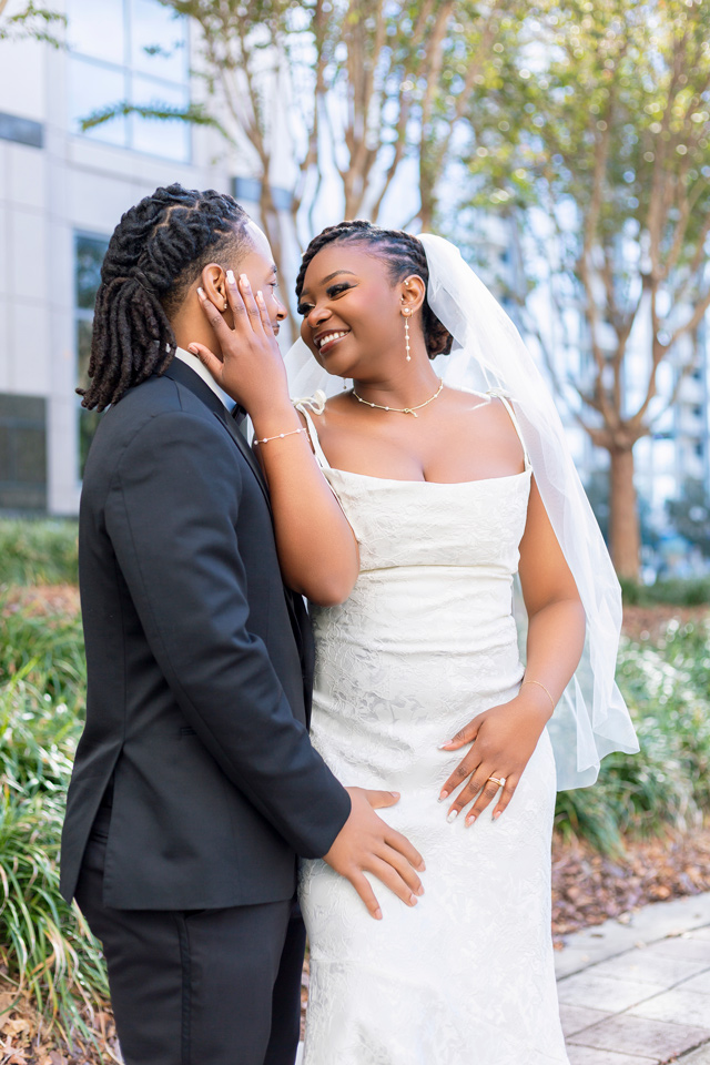 Couple at Orange County Clerk of Courts 