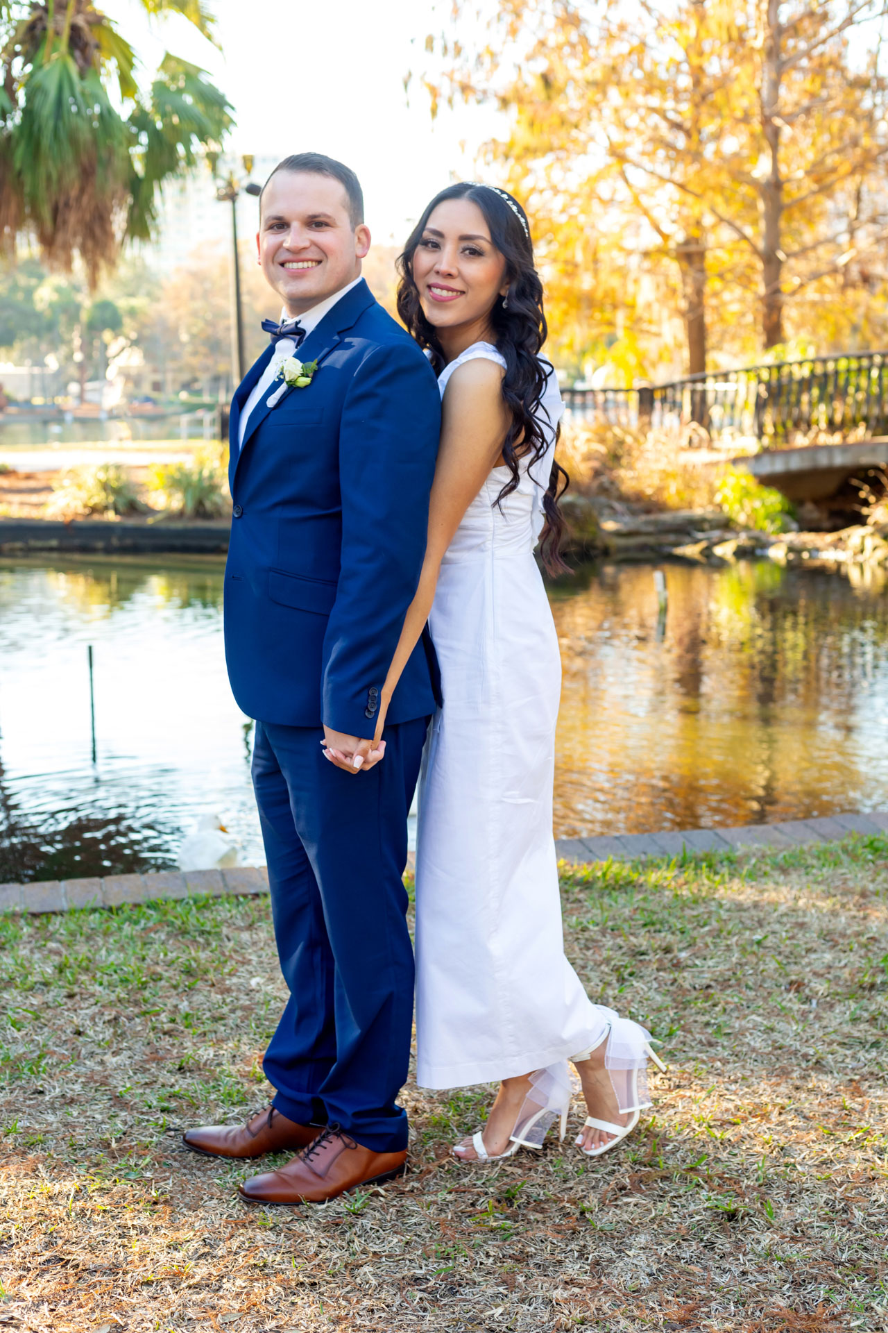 Couple at Orange County Clerk of Courts 