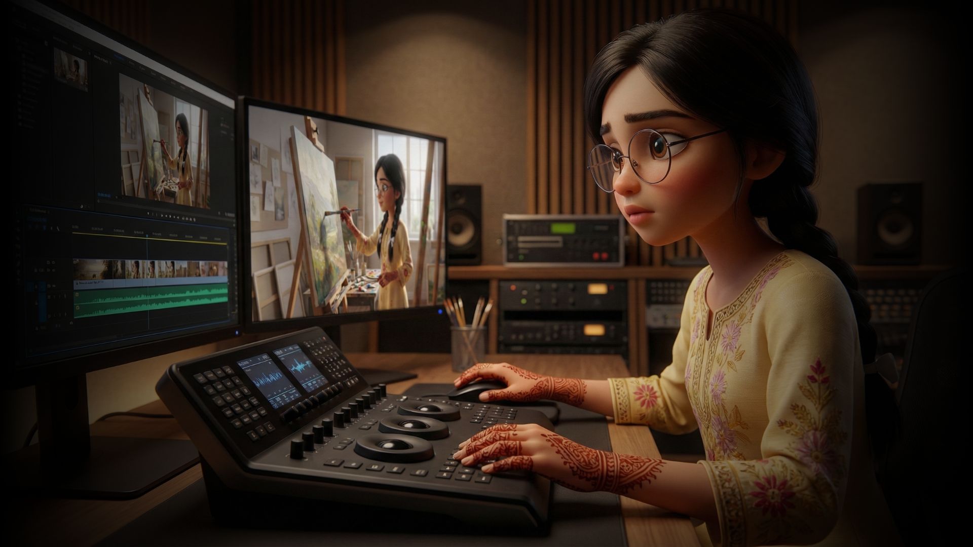 صناعة أفلام كرتون بالذكاء الاصطناعي