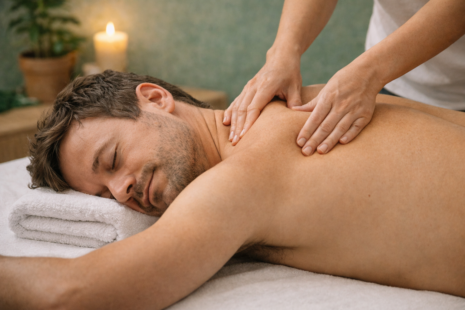 chronic stress body pain relief massage acupressure Nanaimo