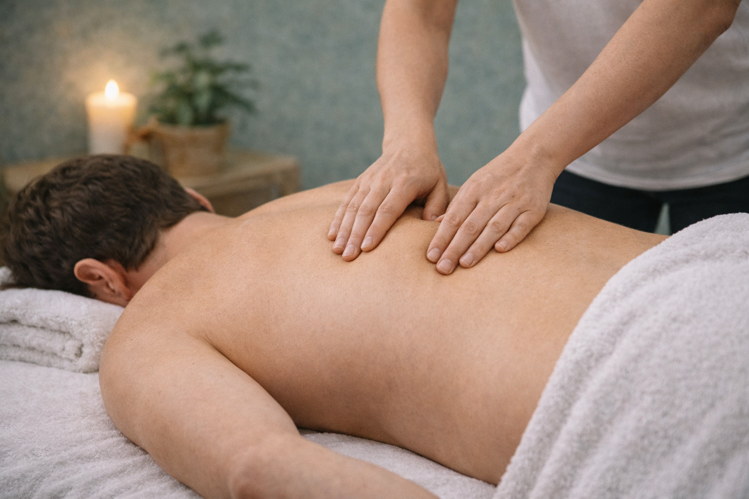posture back pain correction massage treatment Nanaimo