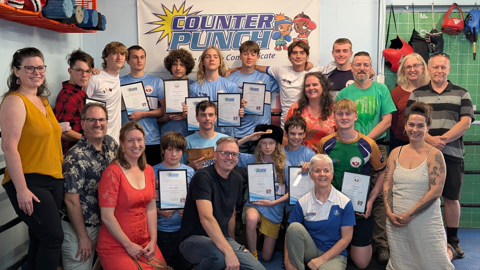 CounterPunch group graduation