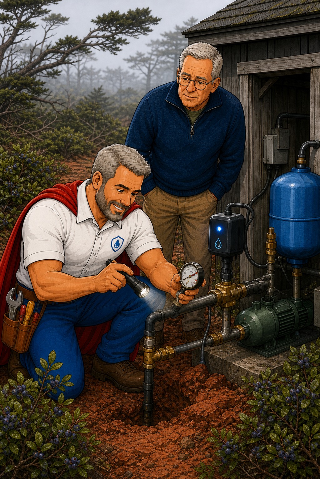 Ian handling Well Pump Service in Little River, California