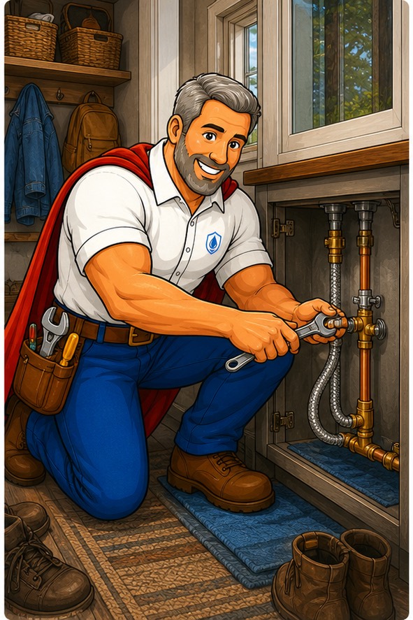 Ian handling Active Leak Repair in Elk, California