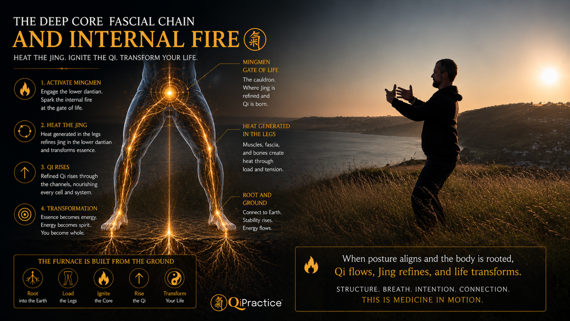 QIGONG AND THE DEEP CORE FASCIAL CHAIN