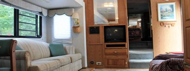 RV Sites at Davy Crockett Campground