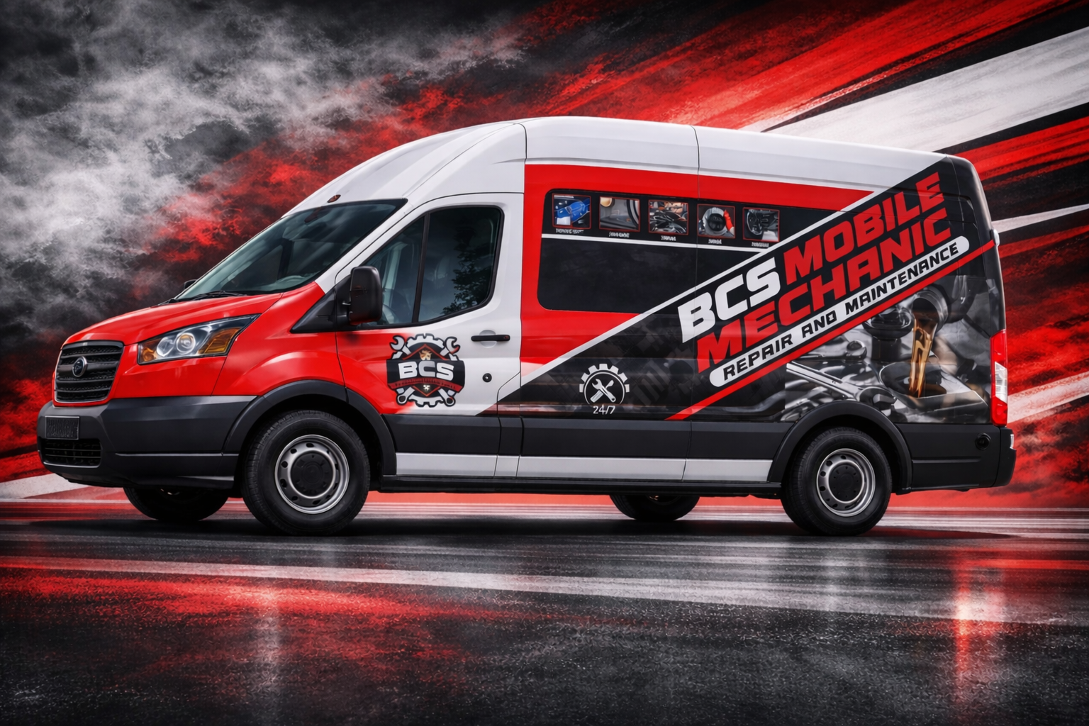 BCS Mobile Mechanic service van