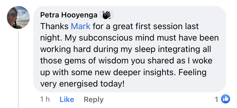 Student testimonial