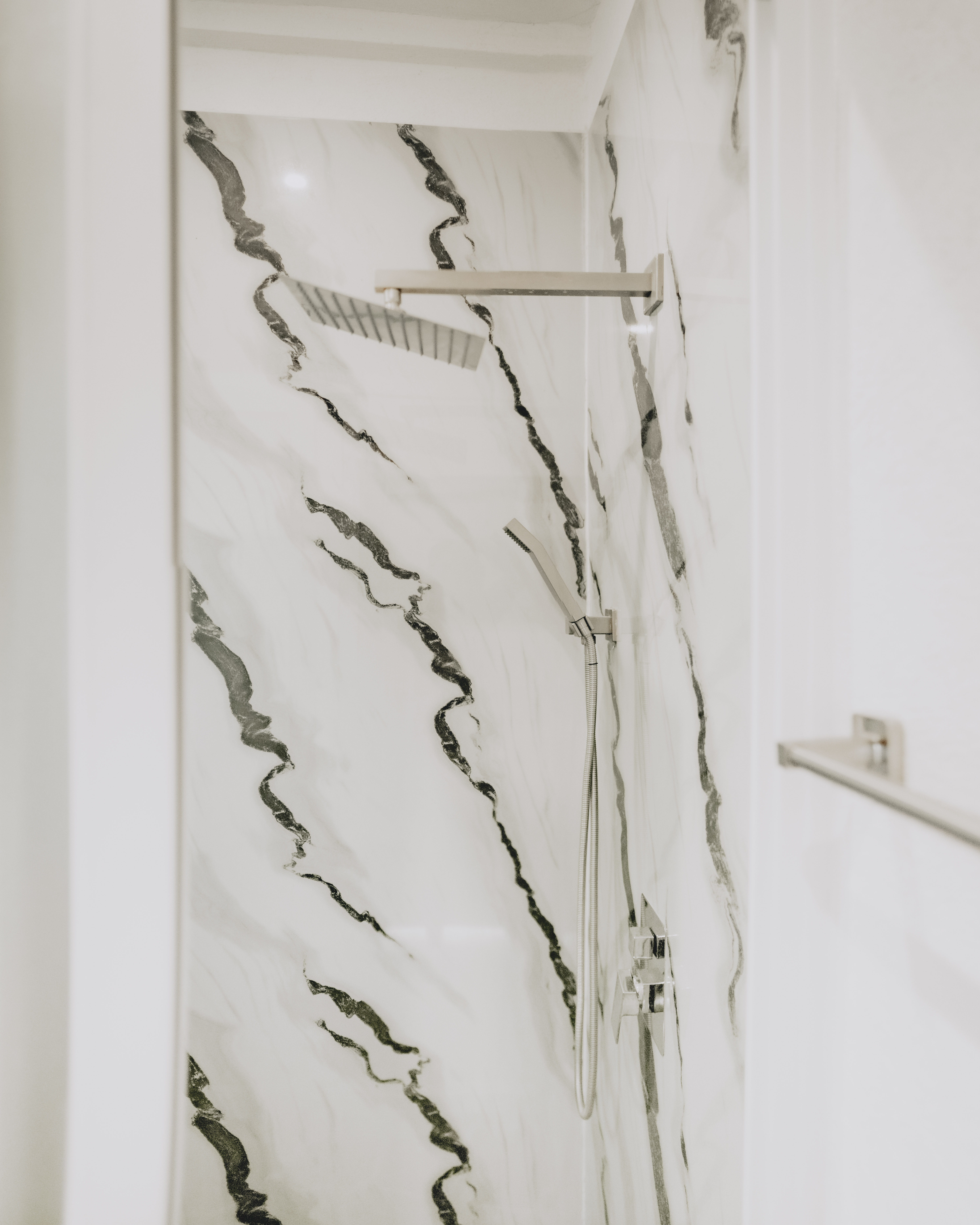 Marble shower