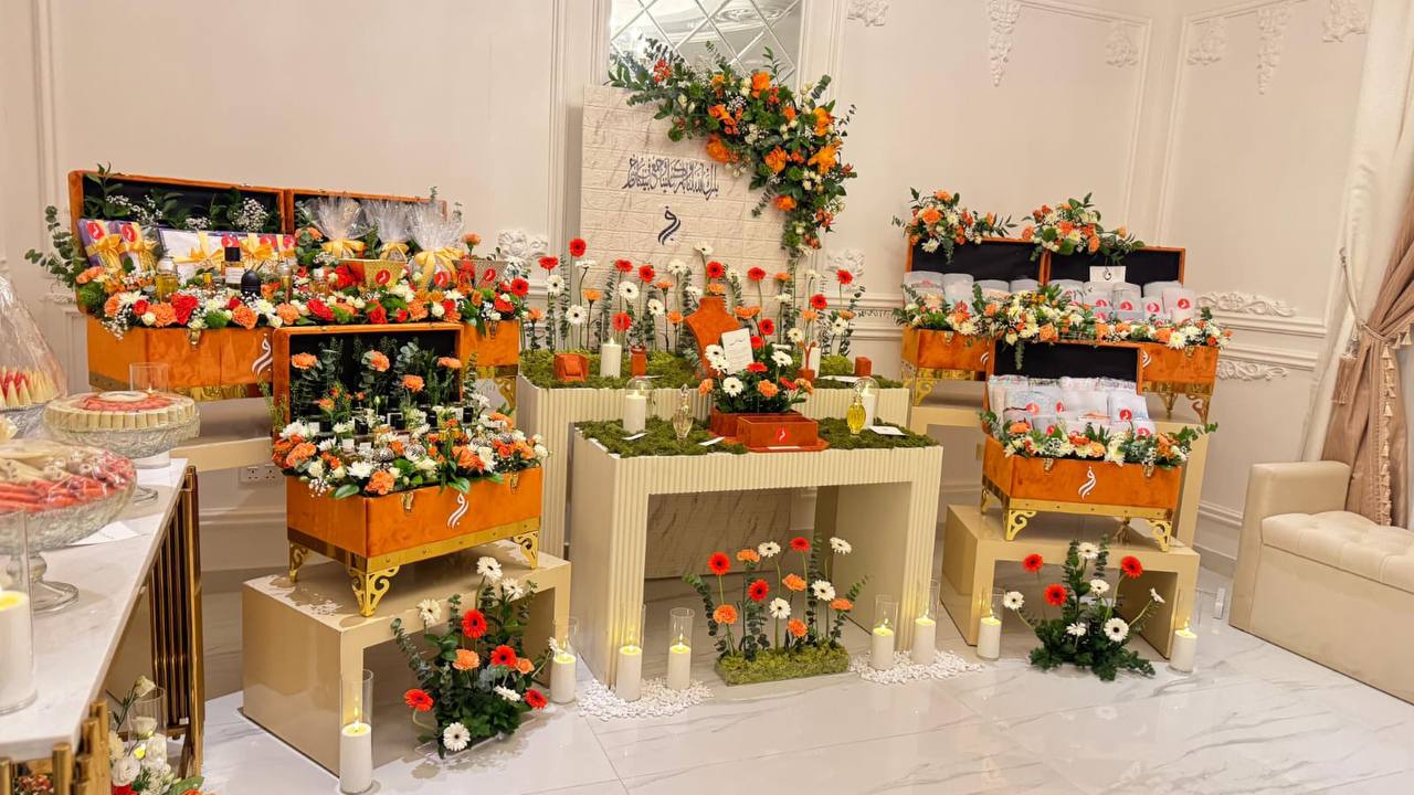 Outdoor kosha and seating