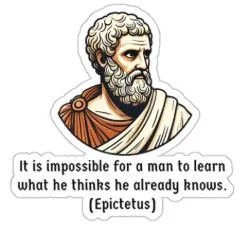 Kid Stoic sticker
