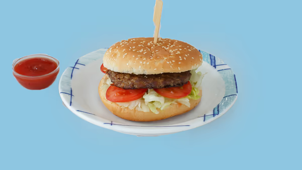 Grilled Angus Beef Burger (No chips)