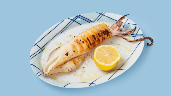 South African Grilled Whole Calamari (No chips)