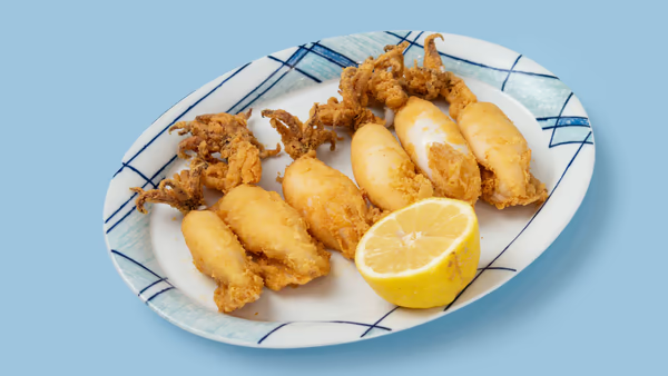 6 pieces Baby Calamari (No chips)