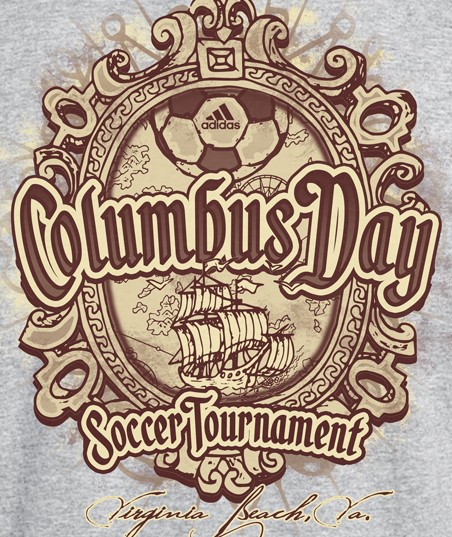 Virginia Beach Columbus Day Tournament logo