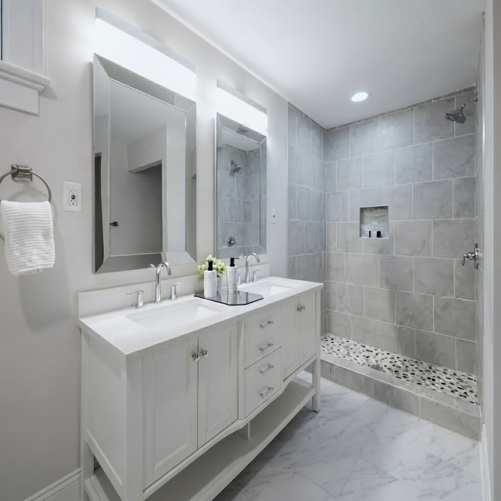 Professional bathroom remodeling services for residential homes