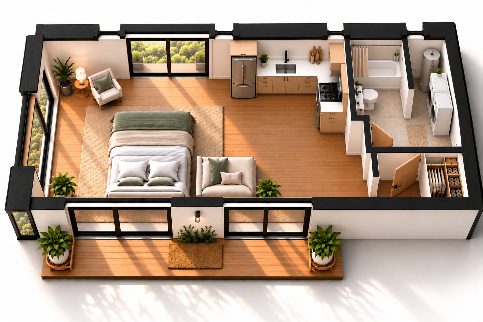 L Kitchen - Pak 0 kitchen layout plan