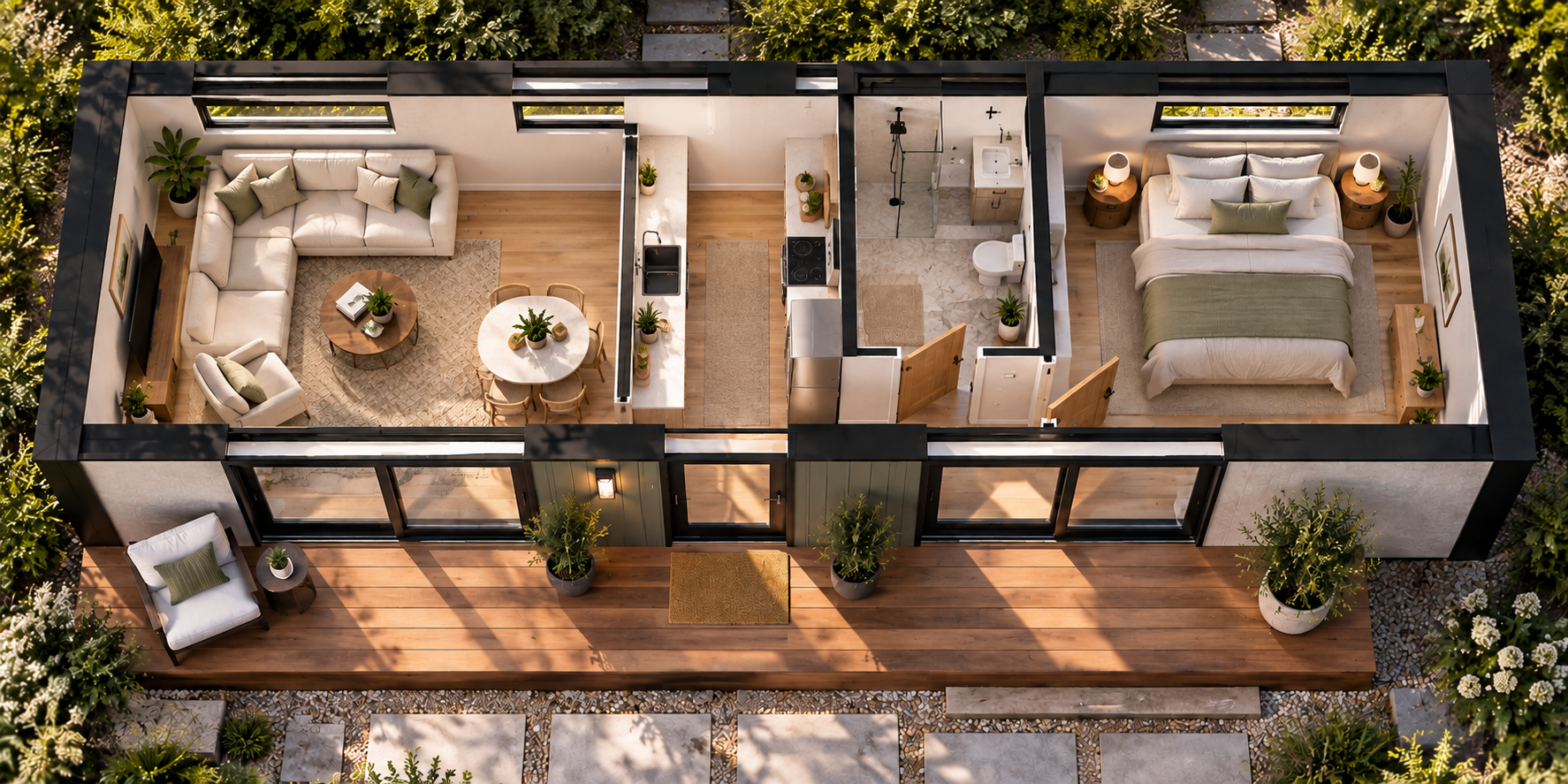 Galley Kitchen - Pak 1 kitchen layout plan