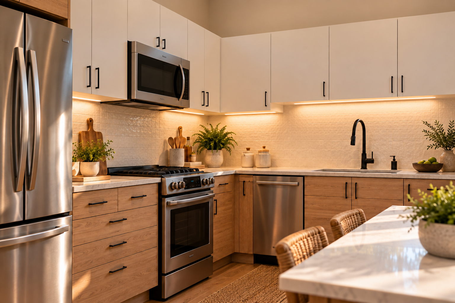 L Kitchen - Pak 1 kitchen interior view