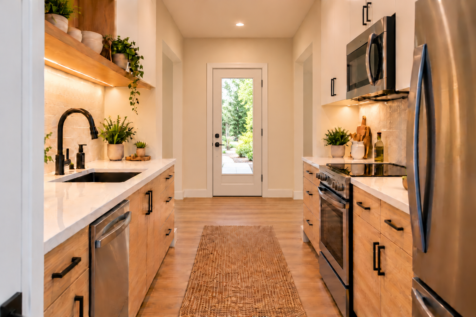 Galley Kitchen - Pak 1 kitchen interior view