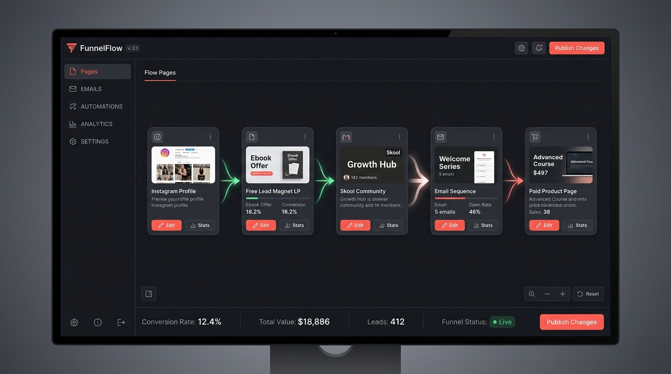 Product & Funnel Build