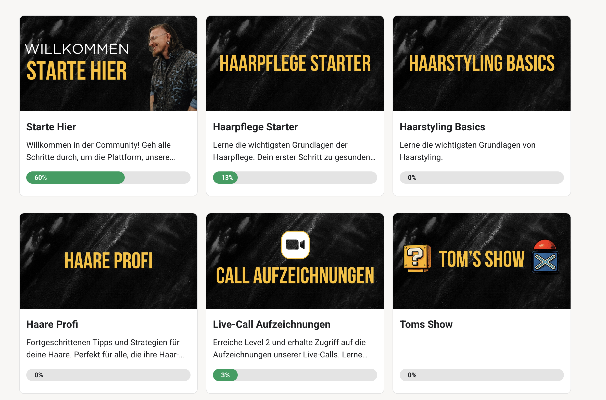 Über 20 Video-Module