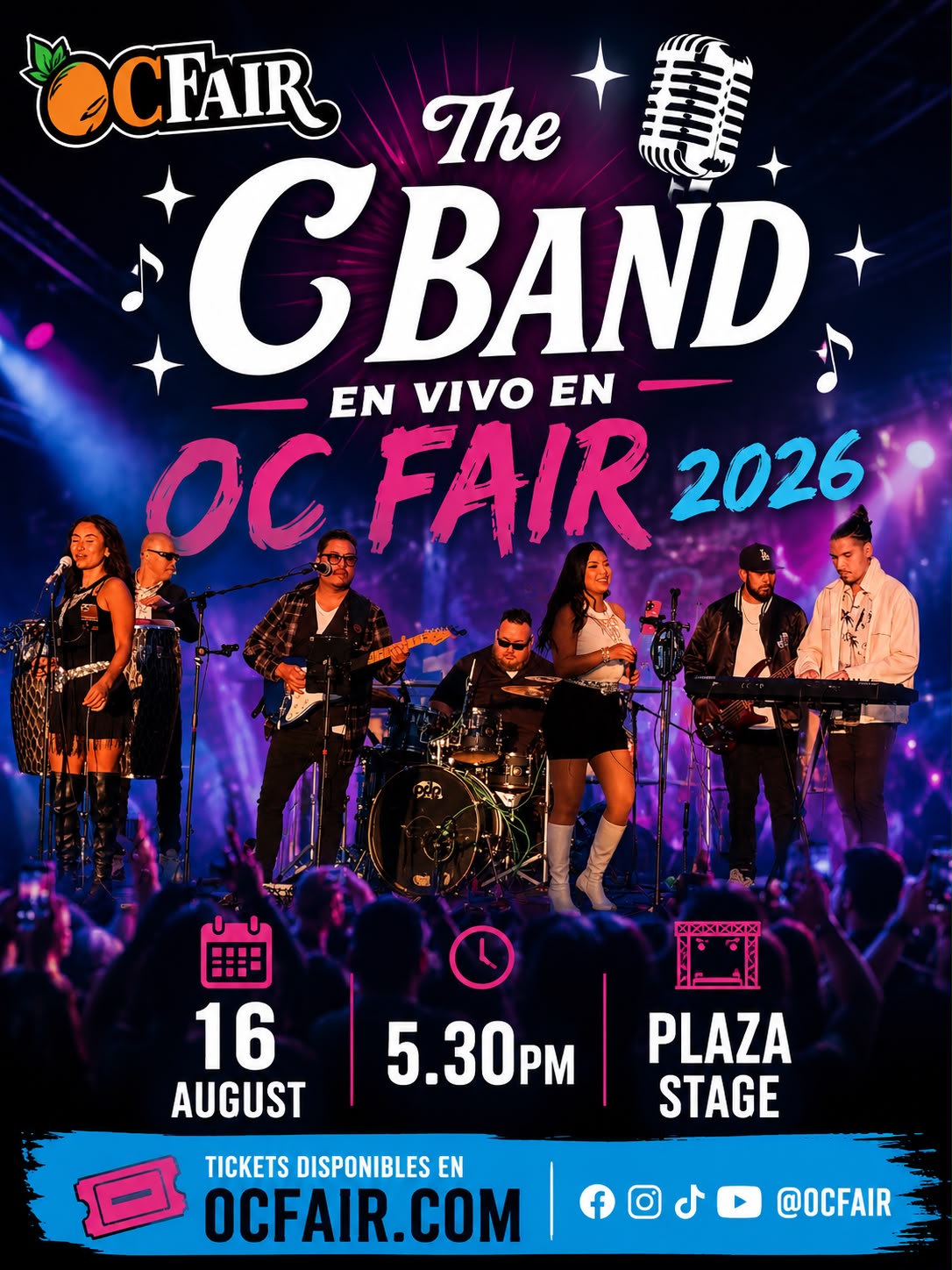 THE C BAND OC Fair 2026