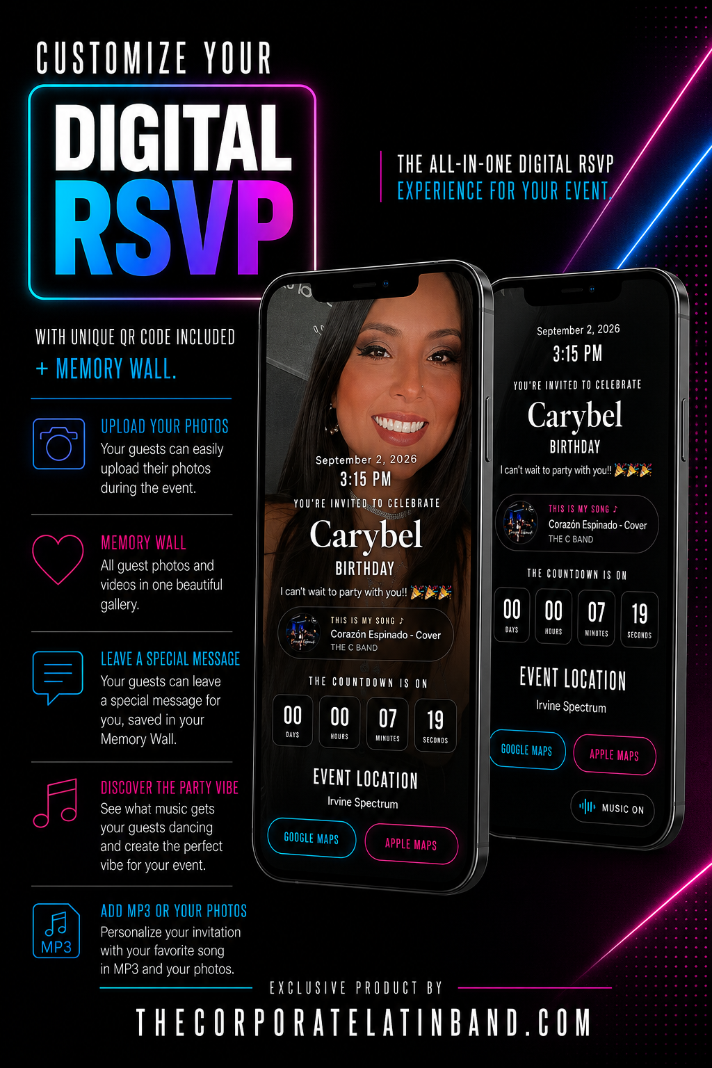 THE C BAND Digital RSVP