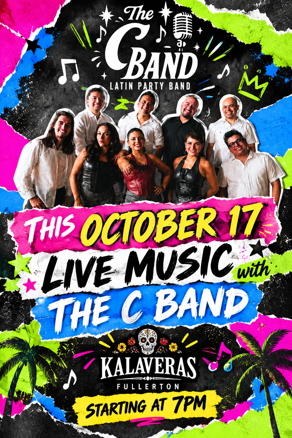 THE C BAND Live at Kalaveras Fullerton