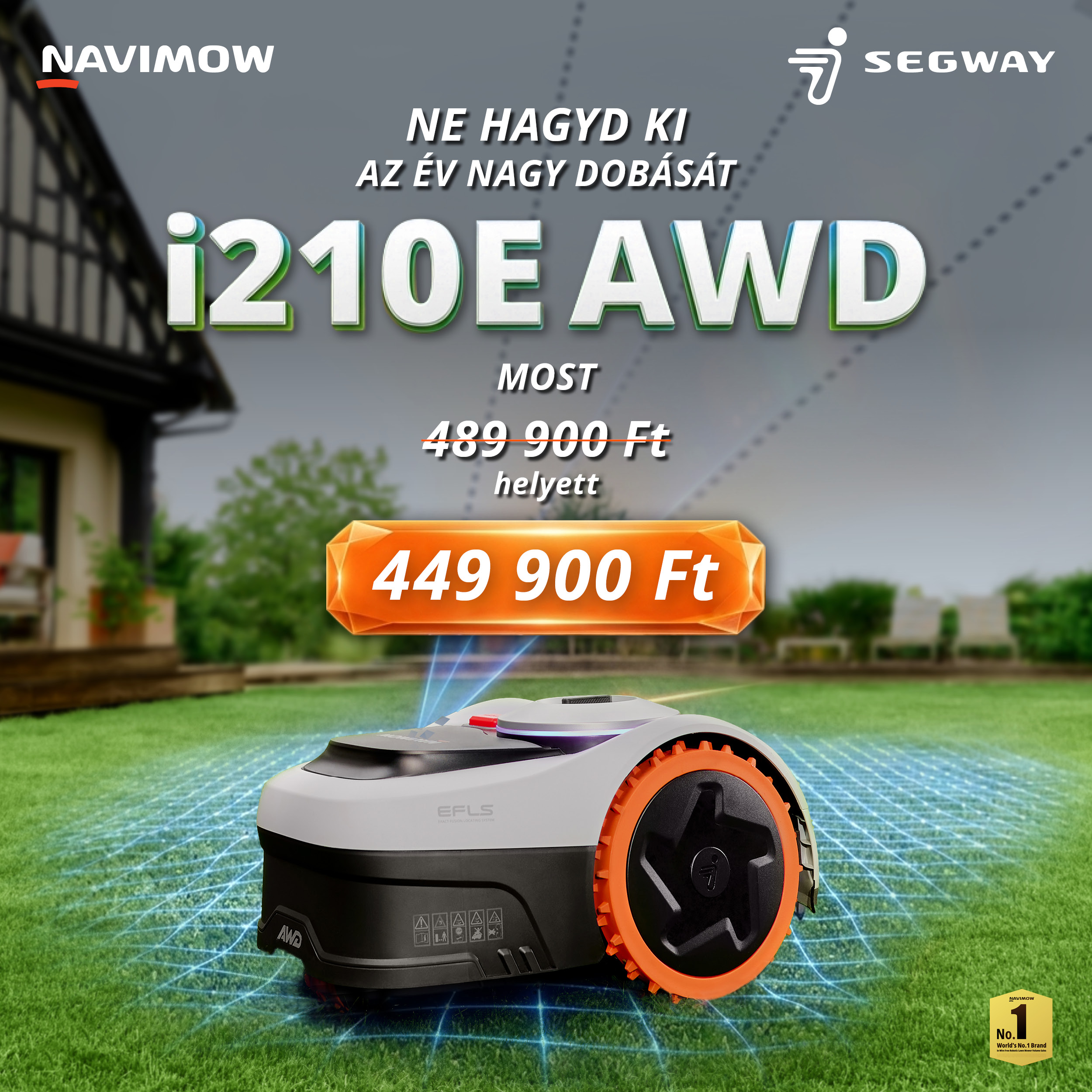 Navimow i210 AWD