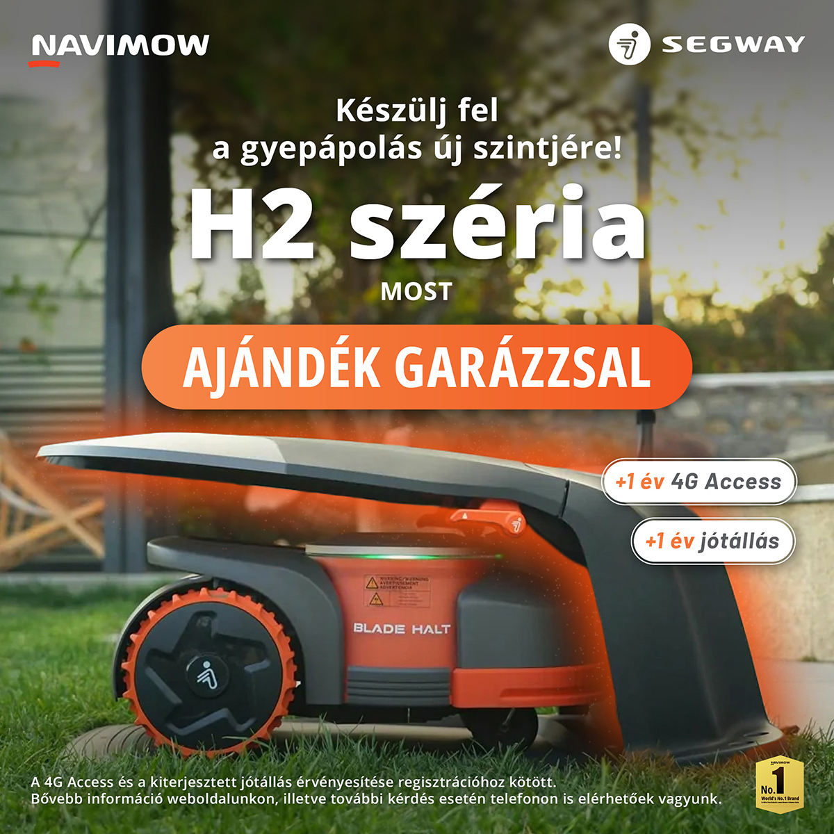 Navimow H206E Garázs Akció